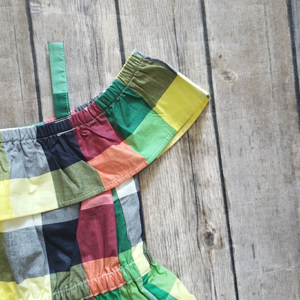 EUC Janie & Jack Baby Girls Off-The-Shoulder Dress - Picture 3 of 8